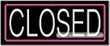 Closed Neon Sign (13"H x 32"L x 3"D)